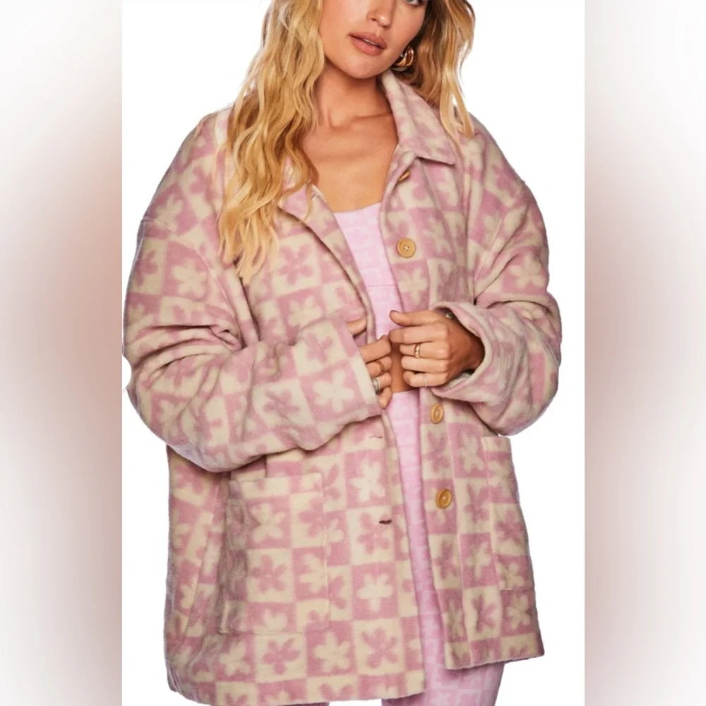 Beach Riot $247 Skye Mod Flower Jacket 🌸 - Picture 6 of 8